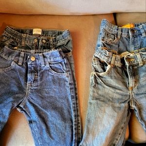 4T toddler boy  jeans LOT